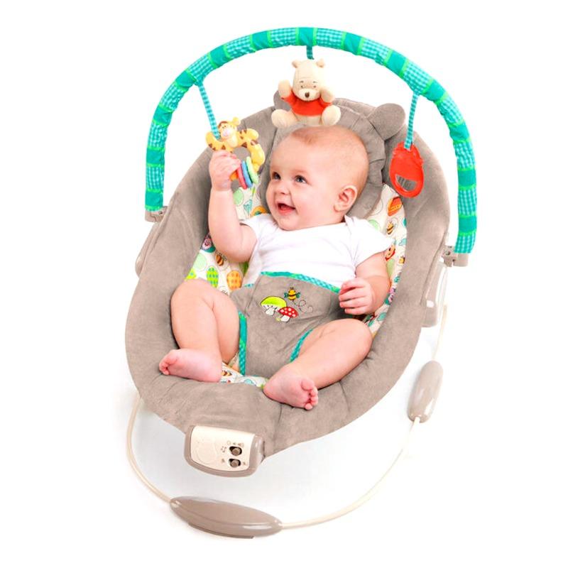Bright Starts Disney Winnie the Pooh Dots & Honey Baby Bouncer