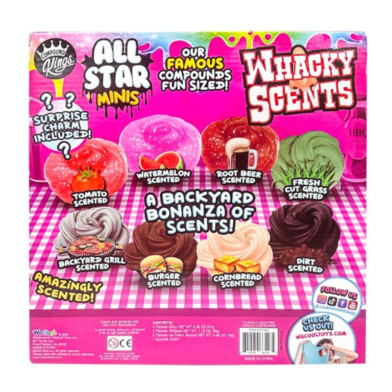 وي كول - مجموعة صلصال ستار ميني واكي سينتس 8 قطع