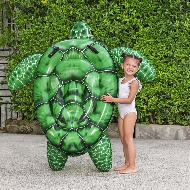 Bestway Turtle Water Pillow Green 153 x 140 x 38 cm