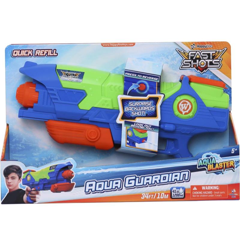 Fast Shots Toy Gun Water Launcher Shoots Up To 10m
