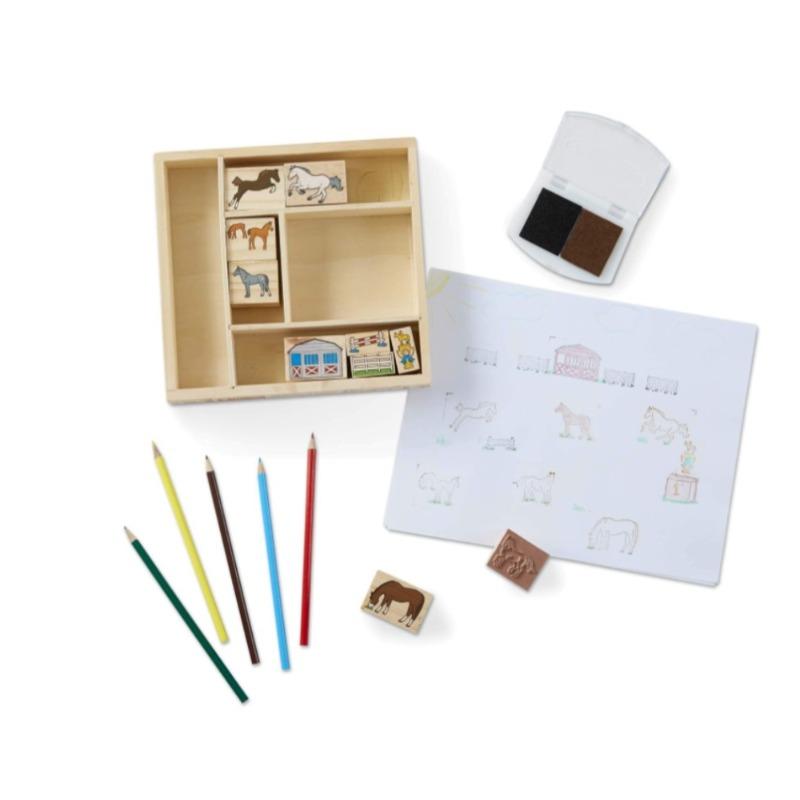 ميليسا اند دوج - مجموعة طوابع إسطبل الحصان