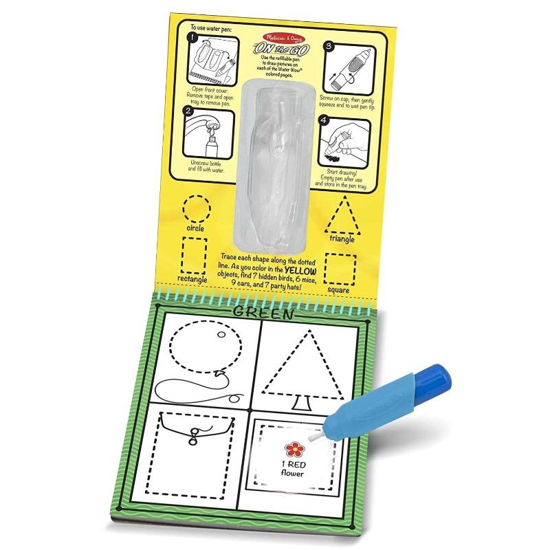 Melissa and Doug Geometric shapes WOW Water Reveal