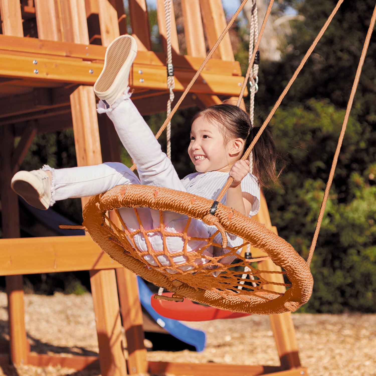 ليتل تايكس - مركز مغامرات وولف ماونتن الخشبي (5.6x4.5x3.4متر)