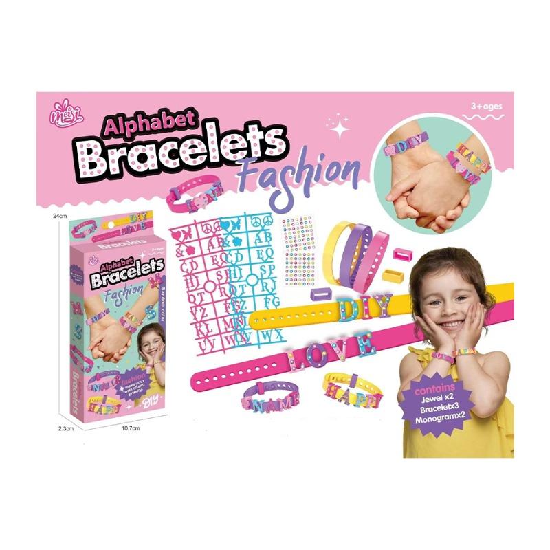 Alphabet DIY Bracelet Making Kit for Kids
