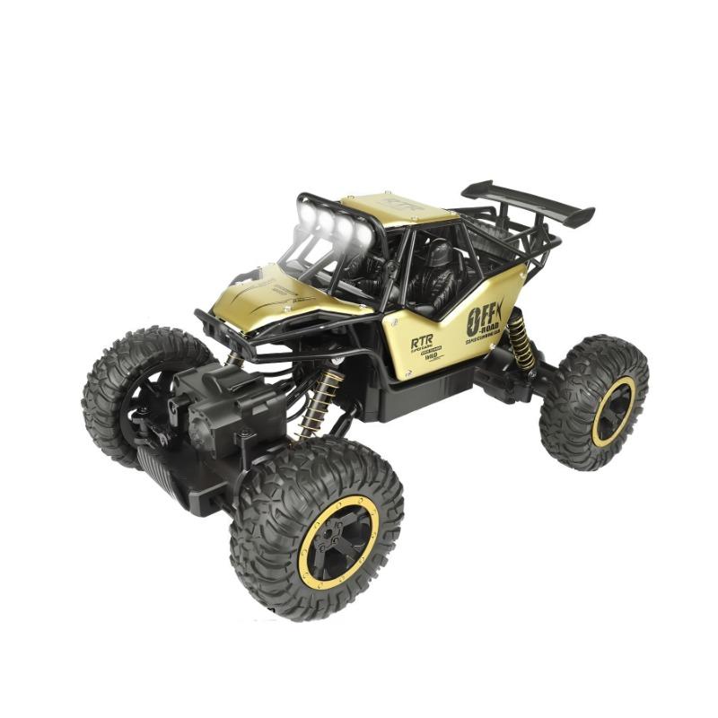 Zep Remote Control Plastic Racing Car Cilimbing Off Road - Black