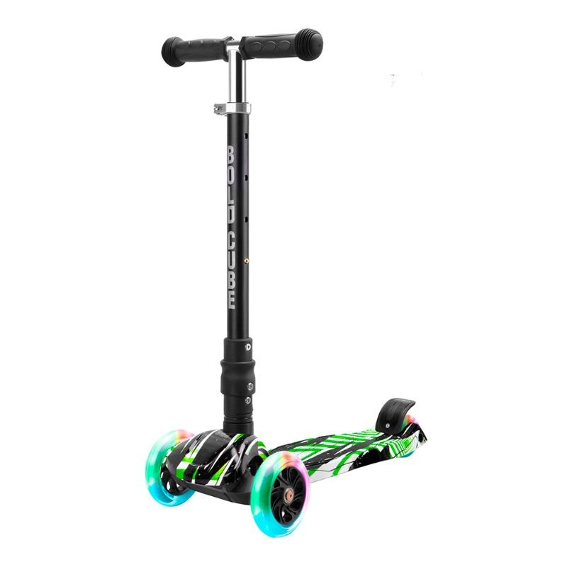 BOLDCUBE 3 Wheel Scooter Big Fold Swift Green