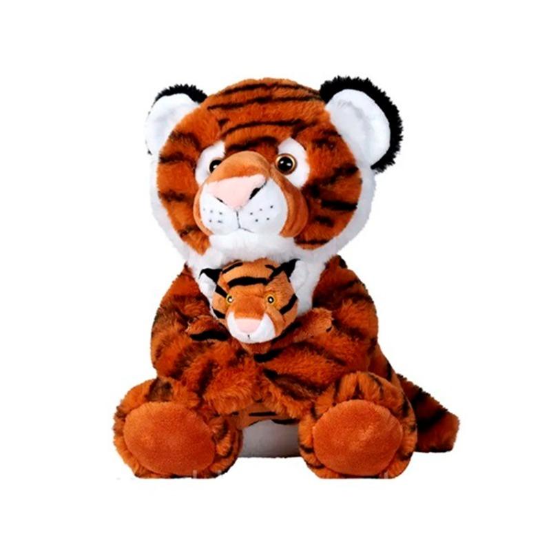 Nicotoy Baby And Mommy Animal Plush Toy