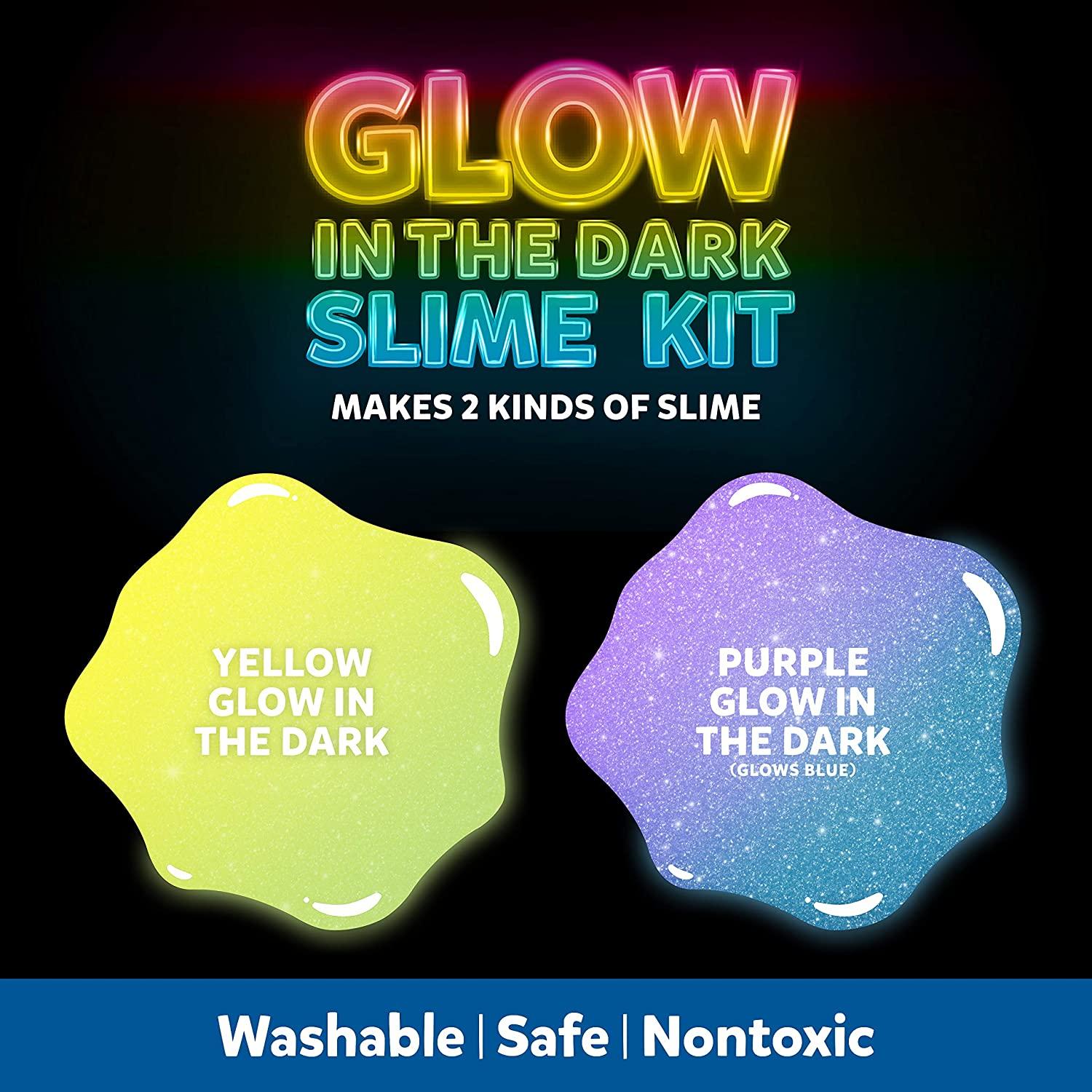 Elmer's Glow In The Dark Slime Kit - 4 Count