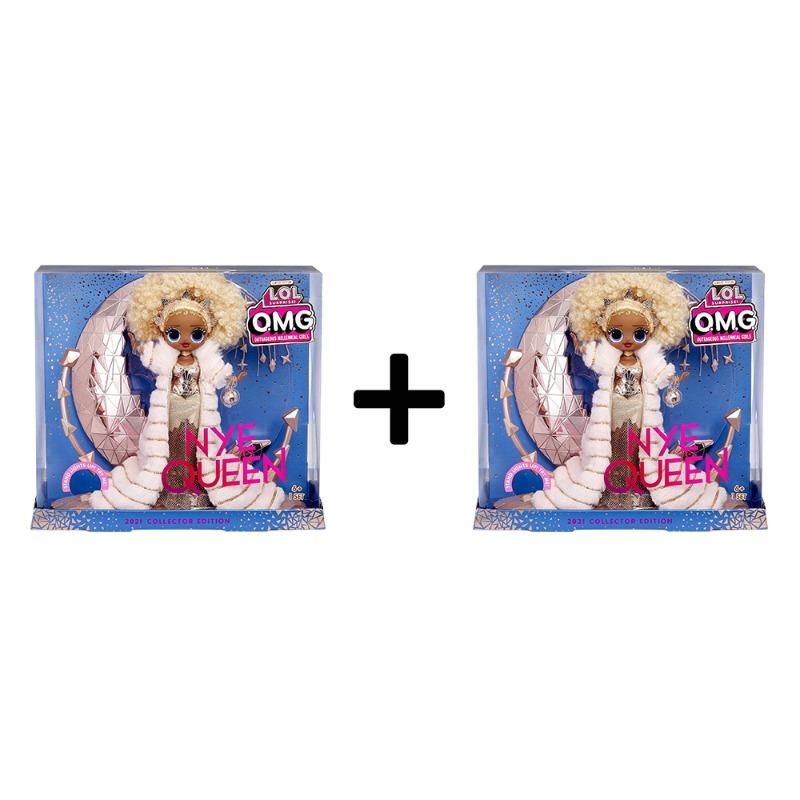 Buy 1 Get 1 - L.O.L. Surprise Bundle Nye Queen Fashion Doll