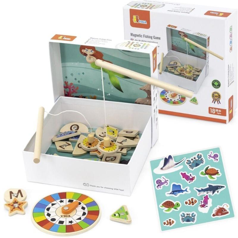 Viga Wodden Fishing Game