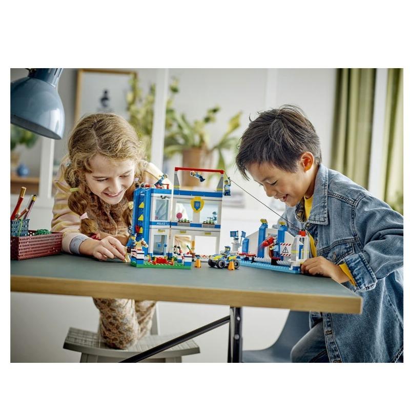 LEGO City Police Training Academy Building Toy Set - 823 Pcs