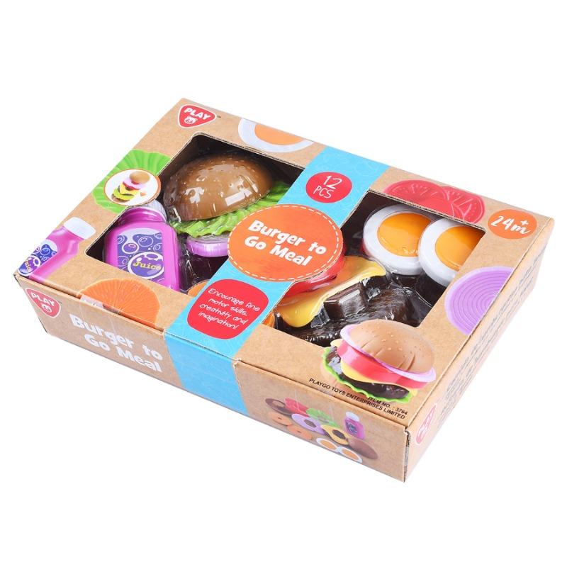 Play Go - Burger Making Game Set for Kids