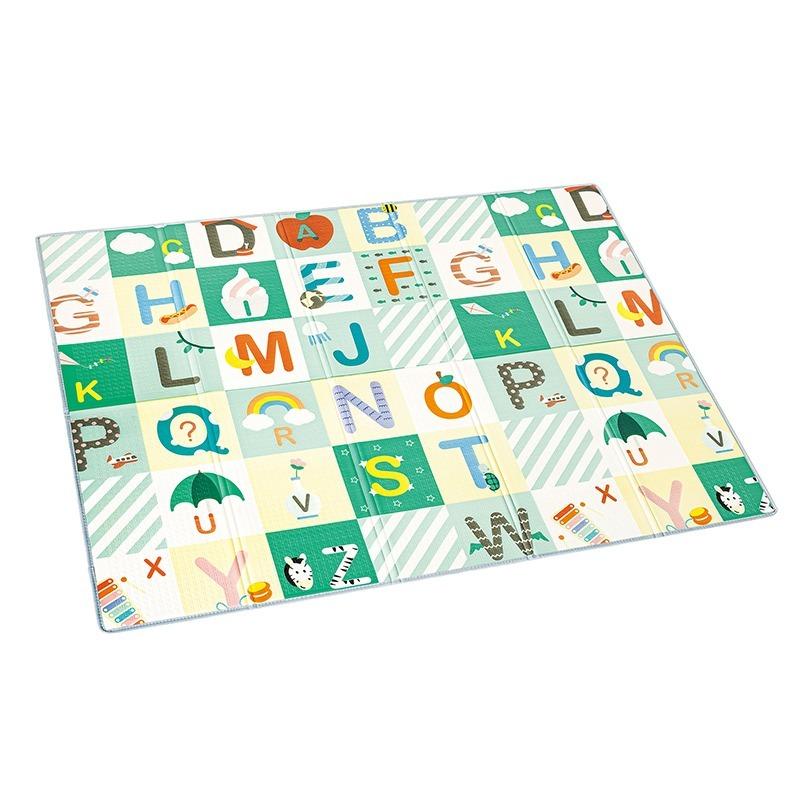 Alphabet Play Mat + Wooden Watch Bundle