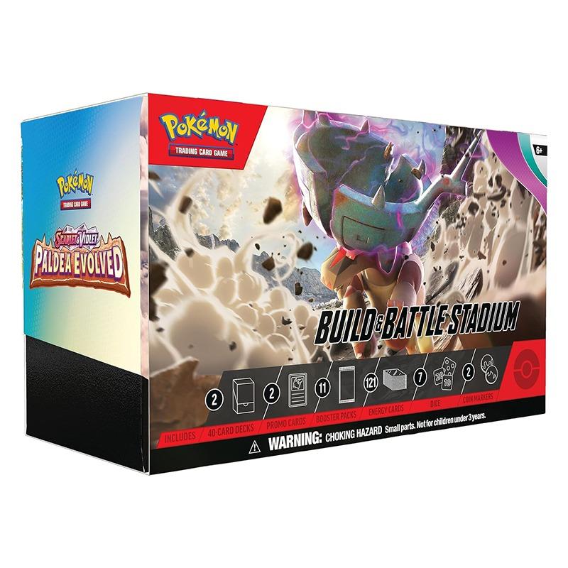 بوكيمون تي سي جي - صندوق بناء وملعب معركة سكارليت وفيوليت