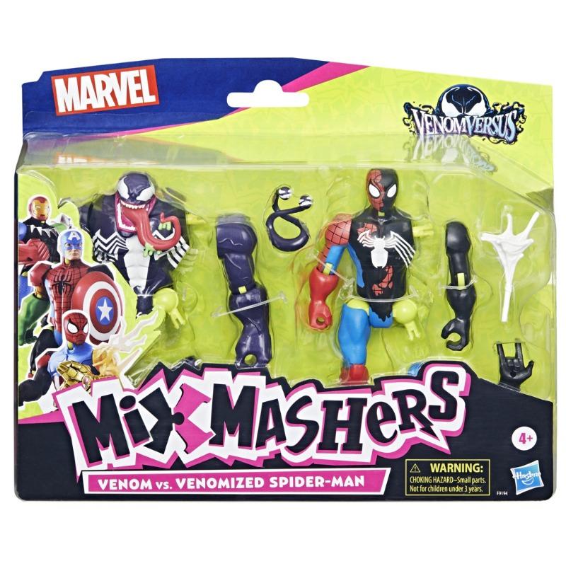 Mix Mashers Marvel Venom vs. Venomized Spider-Man