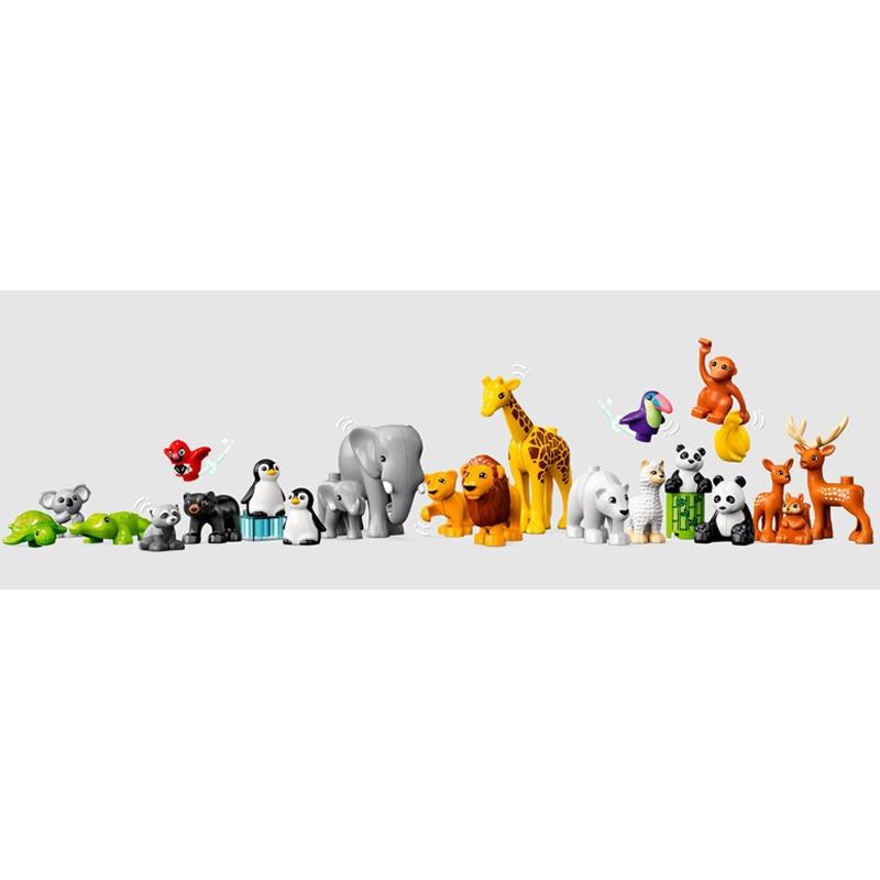 LEGO Duplo Wild Animals Of The World Building Set 10975
