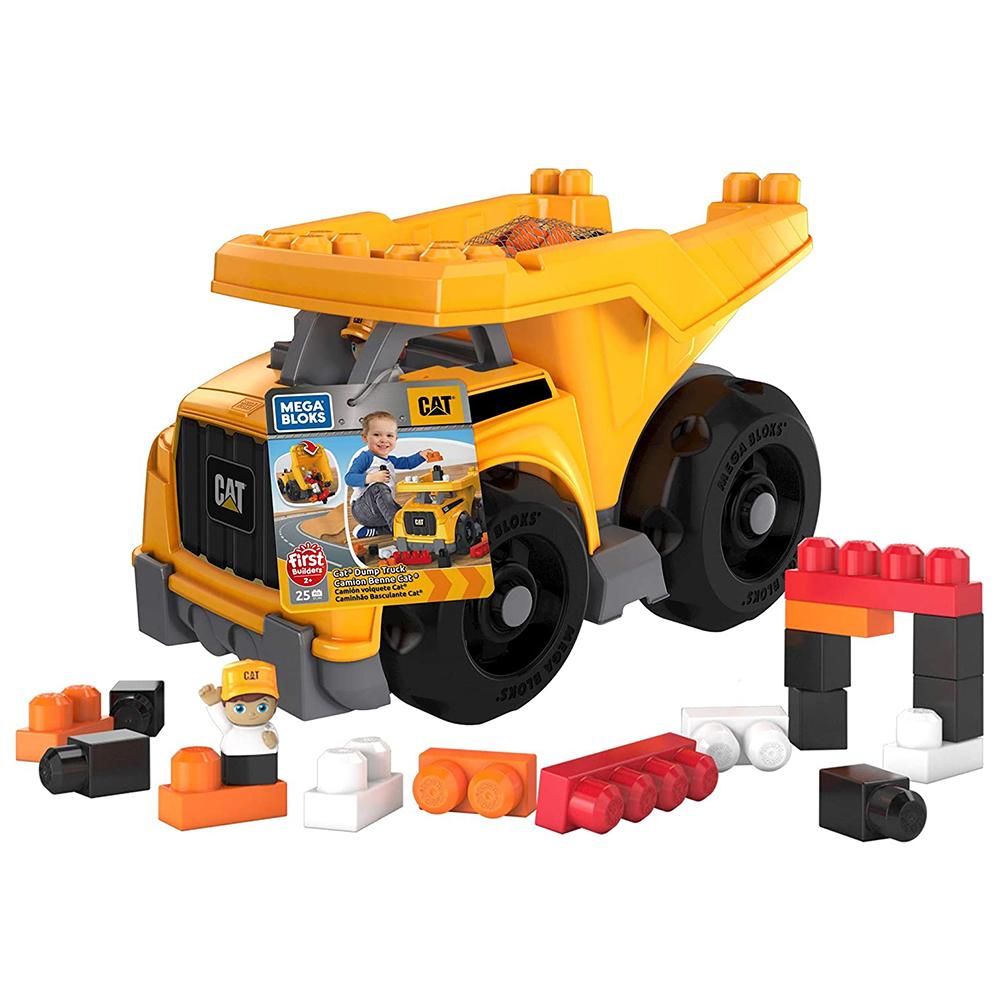 Mega Bloks CAT Large Dump Truck 25 Pcs