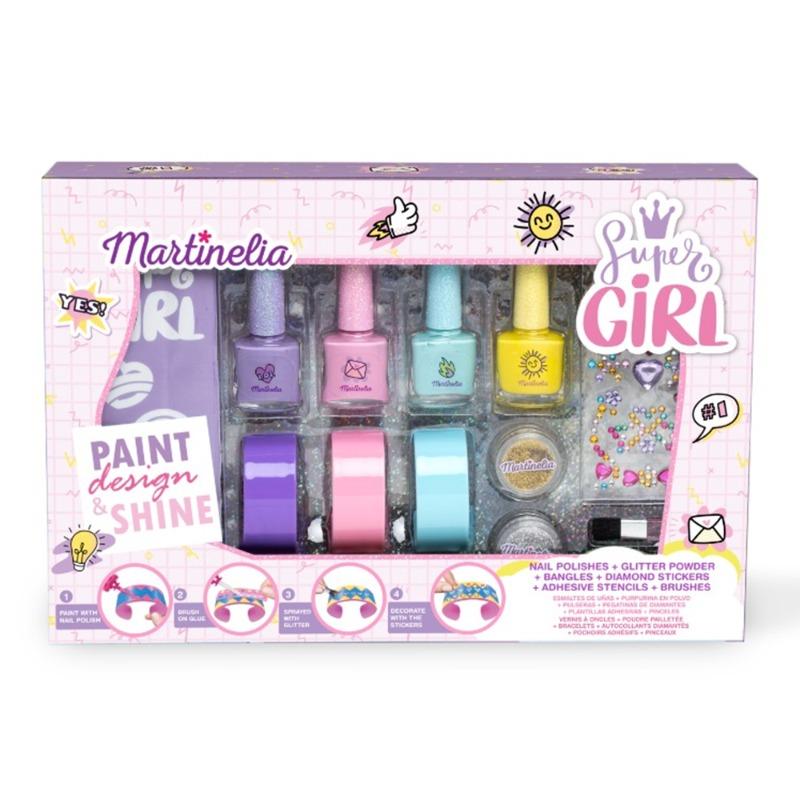 Martinelia Super Girl Nails & Bracelet Set