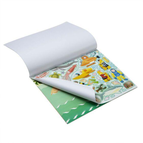 Melissa and Doug Reusable Sticker Pad - Adventure Pad