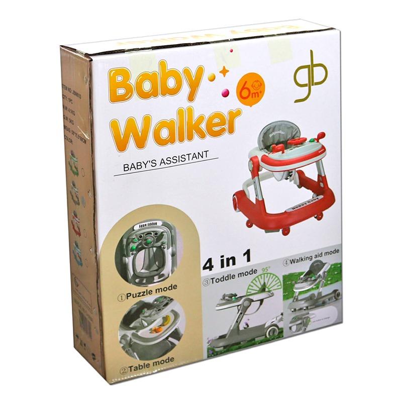 4 In 1 Baby Walker - Multicolor