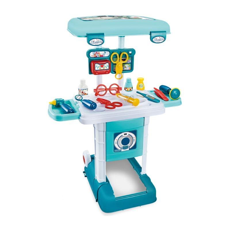 Pretend Doctor Clinic Play Set 3 in 1 - Blue