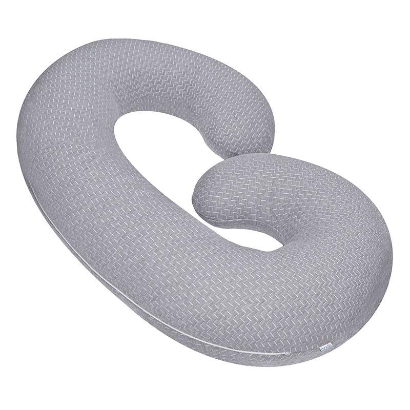 Moon - Bamboo Maternity Pillow Grey