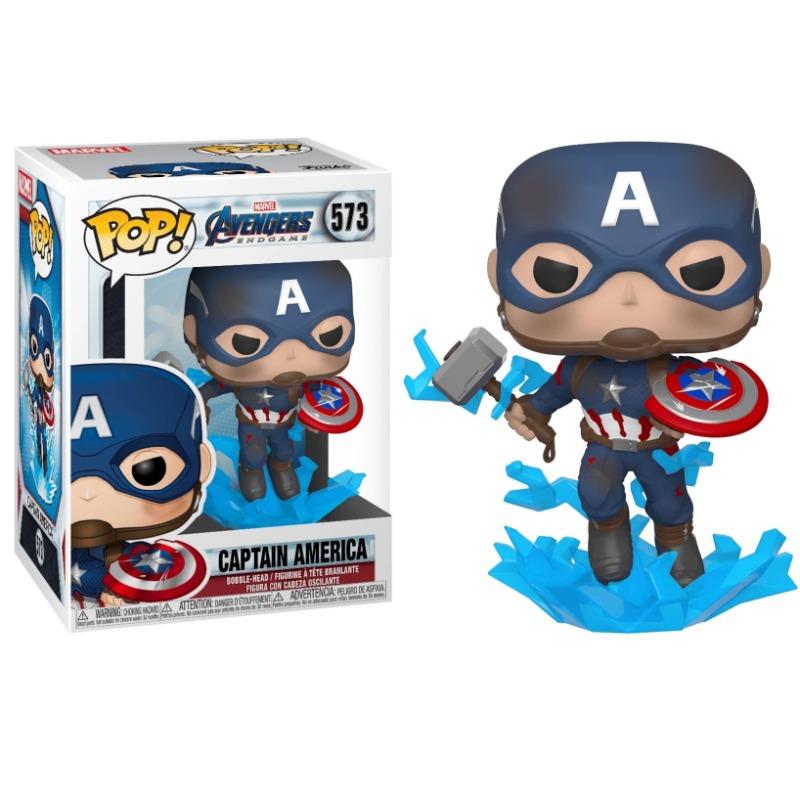Funko Pop Marvel Avengers Endgame - Captain America with Broken Shield