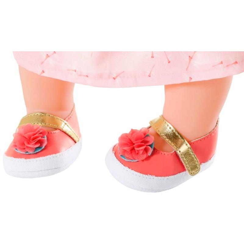 Baby Annabell Pink Floral Shoes