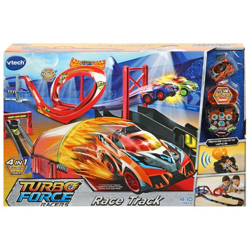 Vtech Turbo Force-Battle And Race Track
