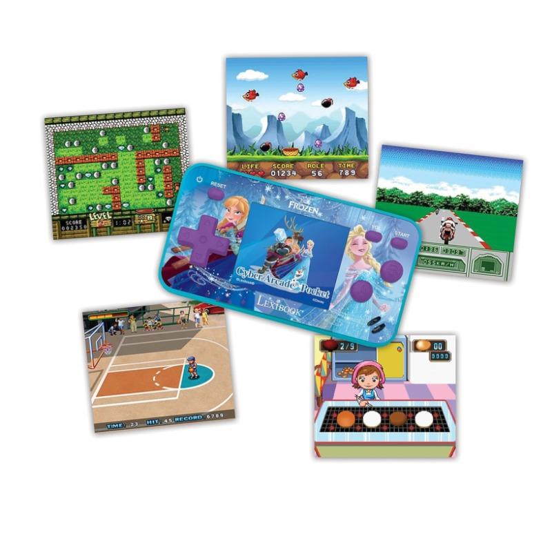 Lexibook Frozen Compact Cyber Arcade Handled Console