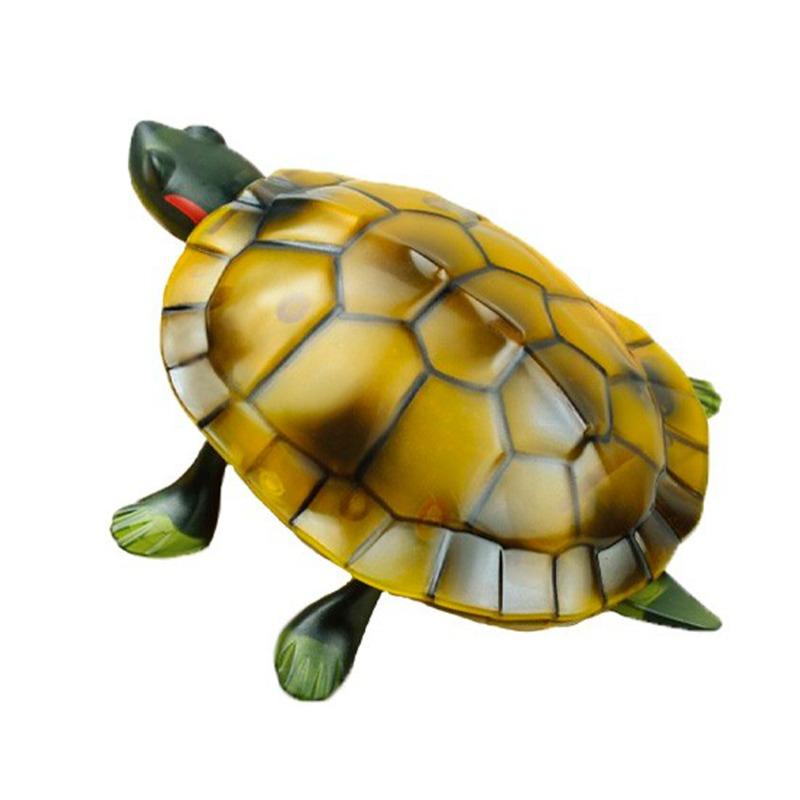 لعبة السلحفاة بجهاز تحكم عن بعد - لون بني