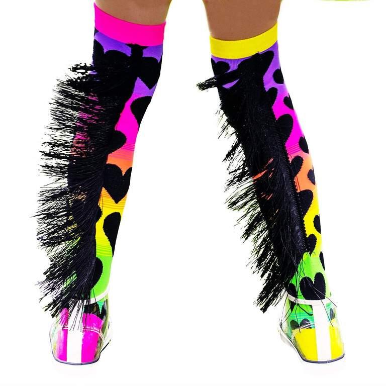 Madmia Sunset Socks With Black Tassel