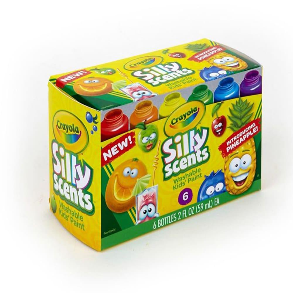 Crayola 6 Silly Scents Washable Kids Paint