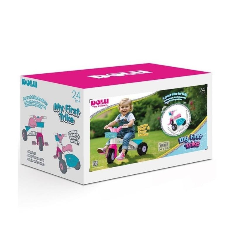 DOLU-My First Trike with Front & Rear Baskets