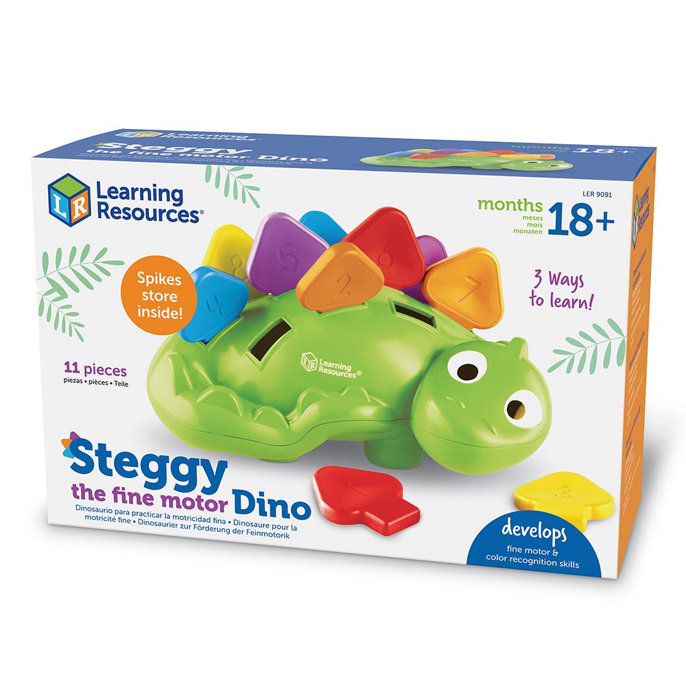 Learning Resources Steggy The Fine Motor Dino Toy