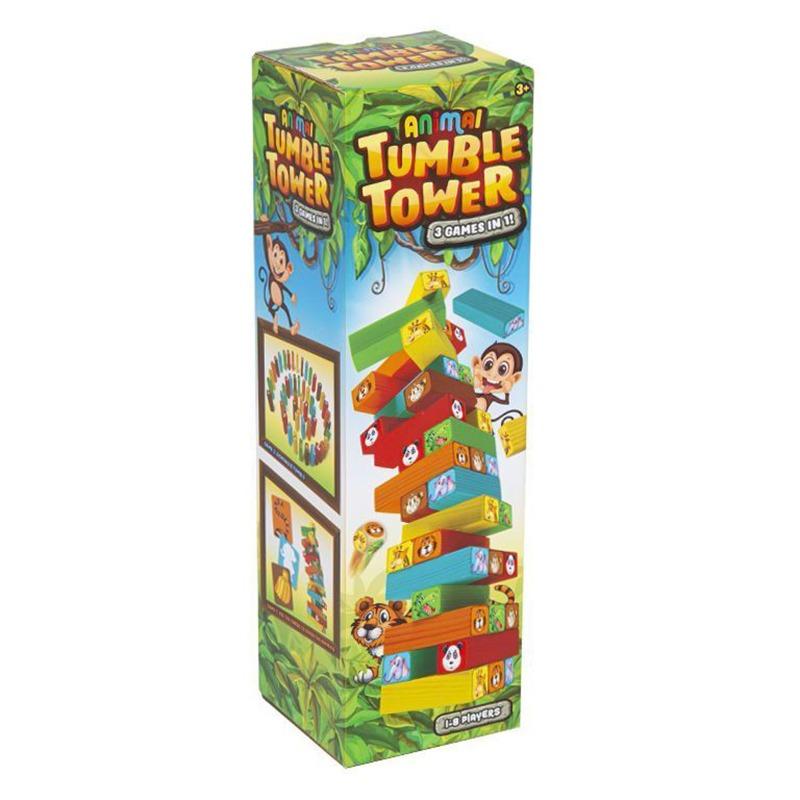 Animal Tumble Tower Game