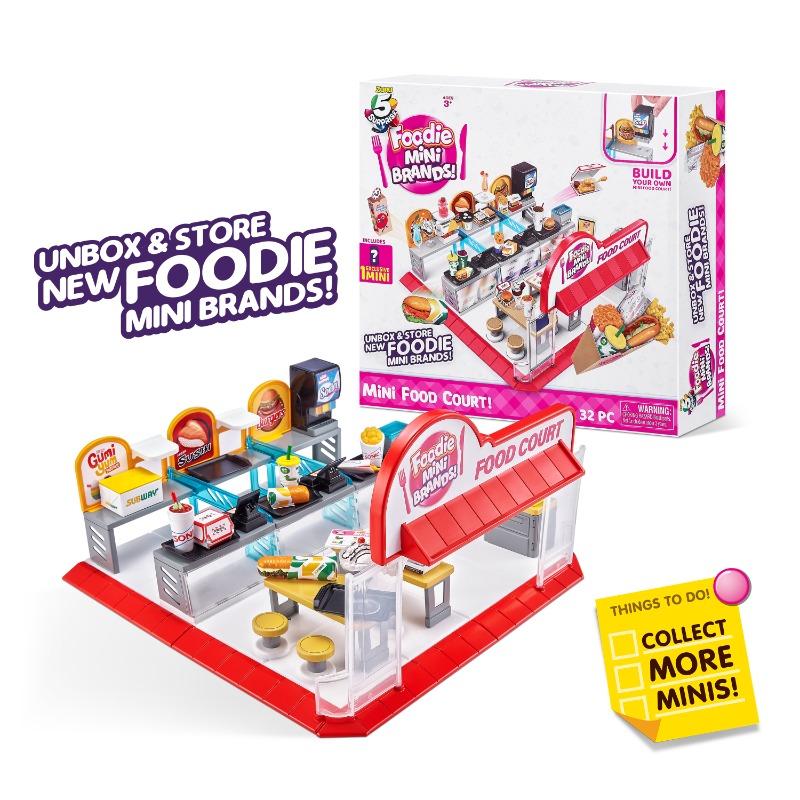 Mini Brands 5 Surprise Food Court Playset