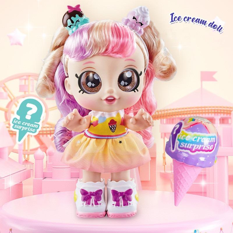 ليتلوني - دمية فتاة الحلوى 12 إنش بلون عيون بني