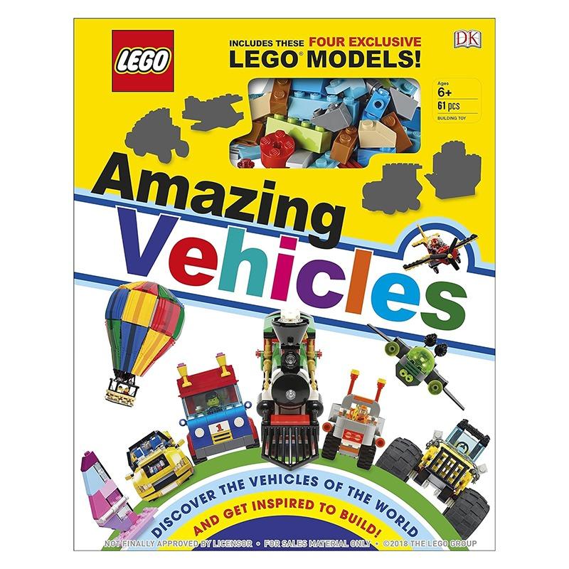 Dabdoob LEGO Amazing Vehicles Book - Main Image