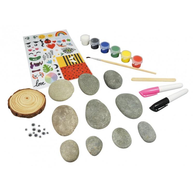 Buki Rock Painting Kit For Kids