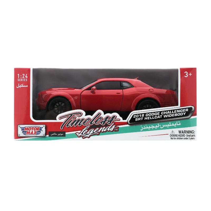 2018 Dodge Challenger Hellcat Widebody GT Racing 1:24