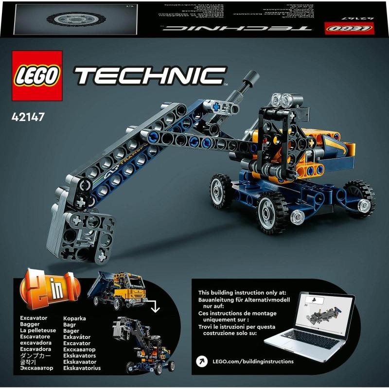 Lego Technic Dump Truck Building Toy Set - 177 Pcs