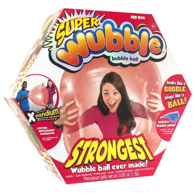 The Amazing Tear Resistant Super Wubble Bubble Ball - Red