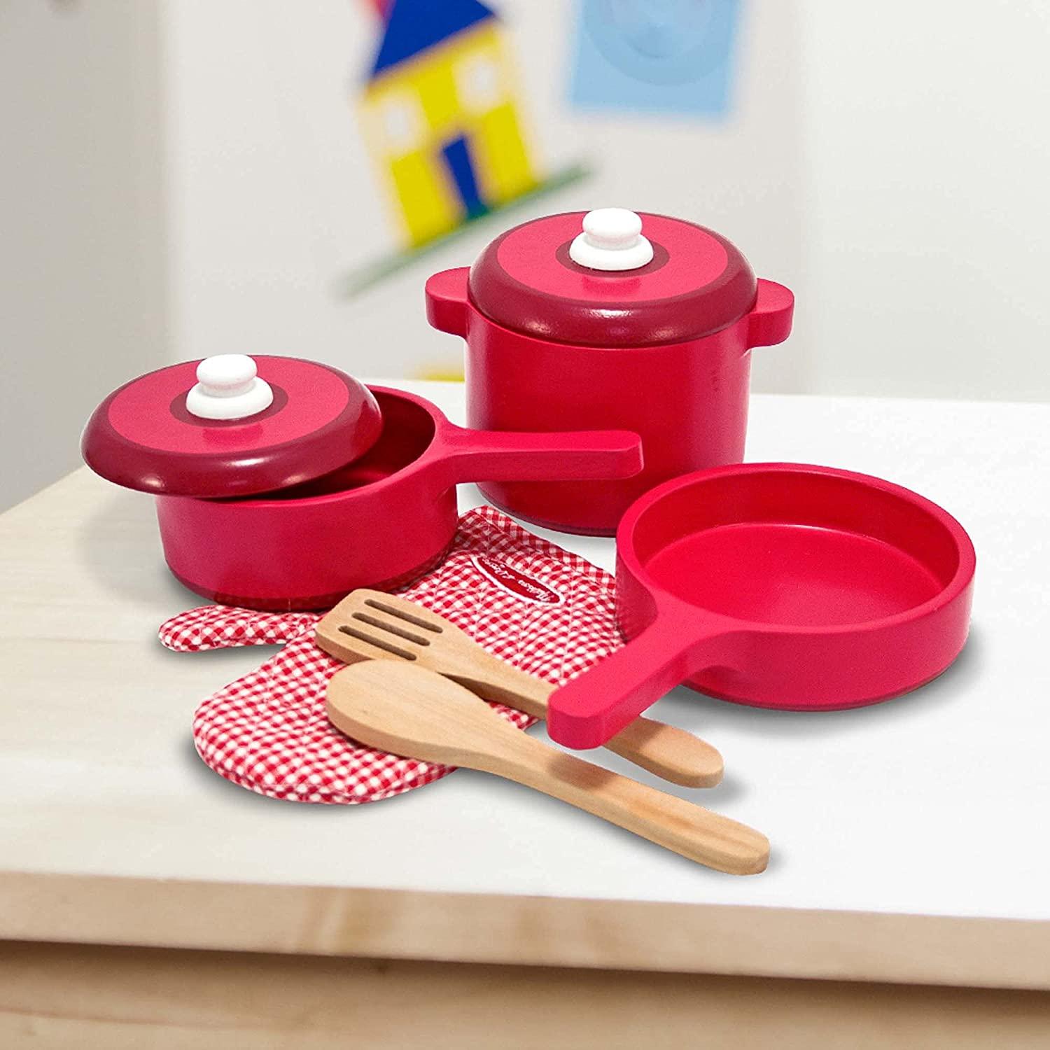 Melissa And Doug Deluxe Wooden Kitchen Accessory