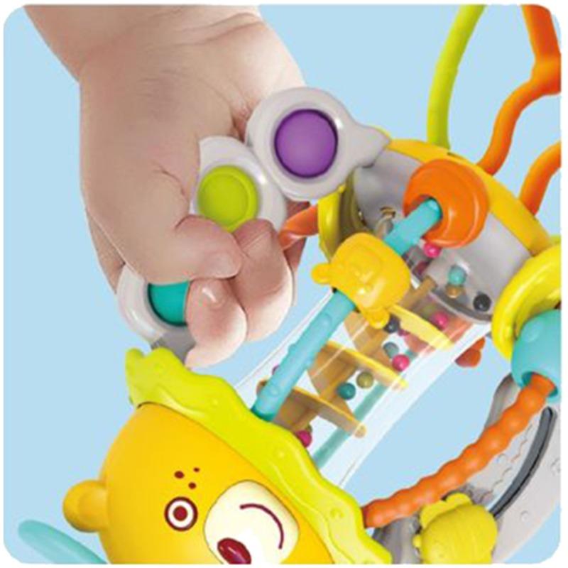 Hola Sensory Toy Colorful Beaded Balls