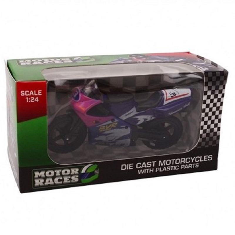 دراجة موتور سوبر ديكاست 1:24 - أشكال متعددة