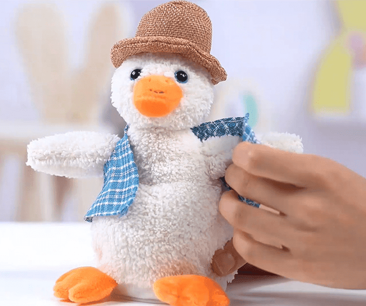 Fur Star Talking,Dancing And Singing Adorable Plush Animal - Duck