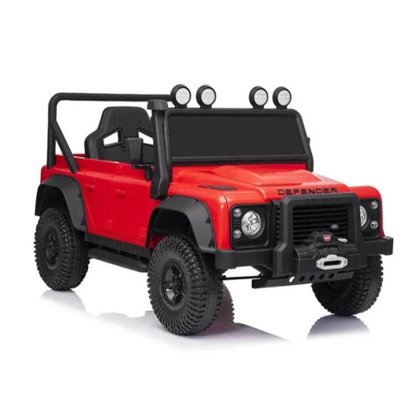 RayFun Land Rover Defender Ride on - Red