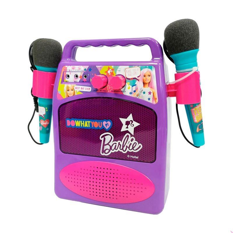 Barbie Toy Bluetooth Sound Amplifier with Microphones & Light