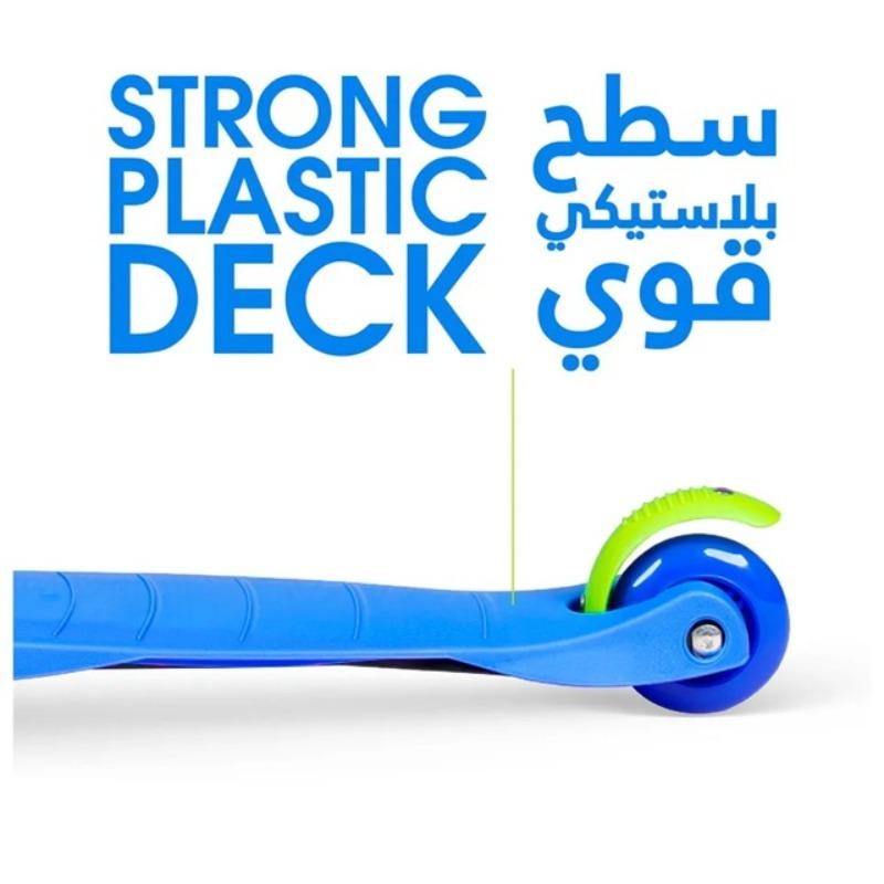 Madd Gear Zycom Zipper Scooter w/Helmet Blue/Green